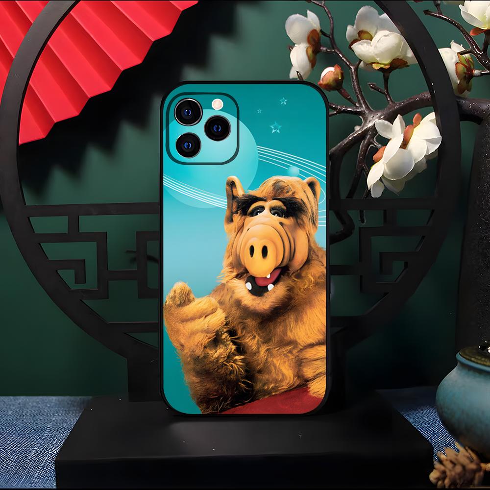 Чехол для телефона A-Alf TV для iPhone 17 Pro Max 16 15 14 Pro Max 13 11 Air Plus Силиконовый чехол