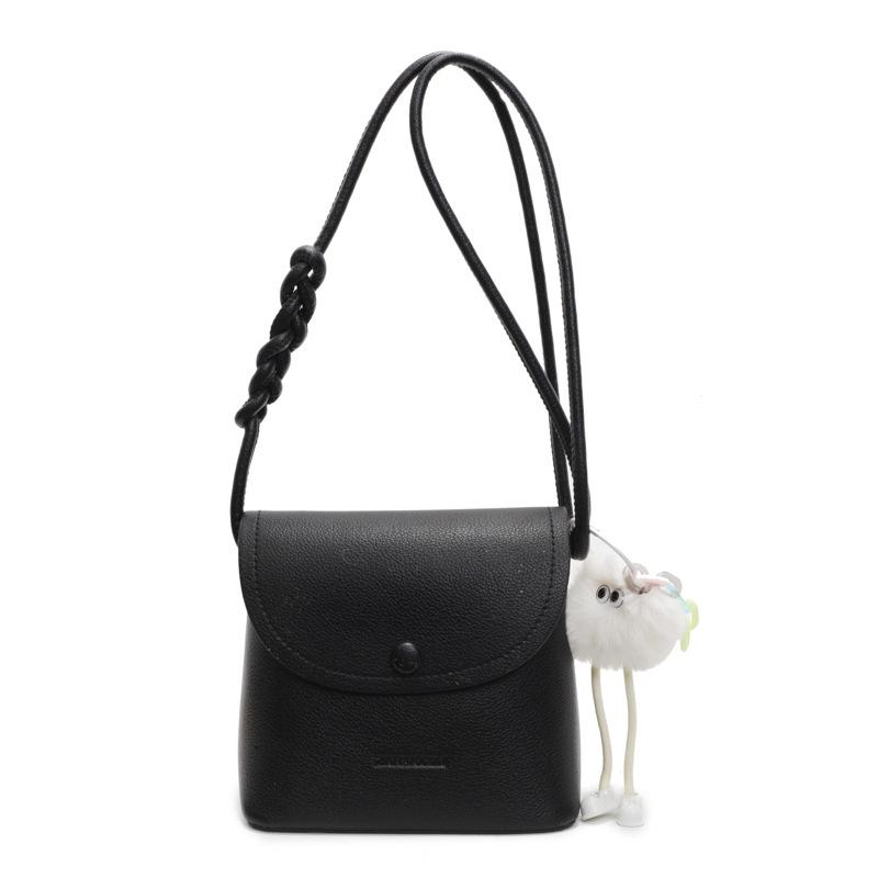 Популярная оптовая модная ниша простой стиль изысканная портативная сумка-ведро повседневная универсальная женская сумка-мессенджер для поездок