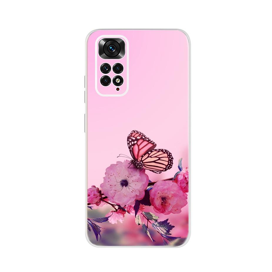For Xiaomi Redmi Note 11 4G Case Redmi Note 11S Soft Silicone Stylish Painted Cover Case For Xiaomi Redmi 11 11S Note11 S Bumper