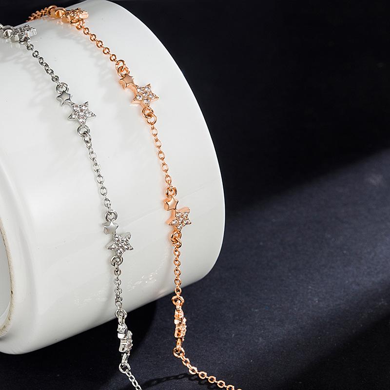 Линдон циркон браслет ювелирные изделия геометрические бусины браслеты-цепочки модный тонкий свадебный подарок для подруги женщин