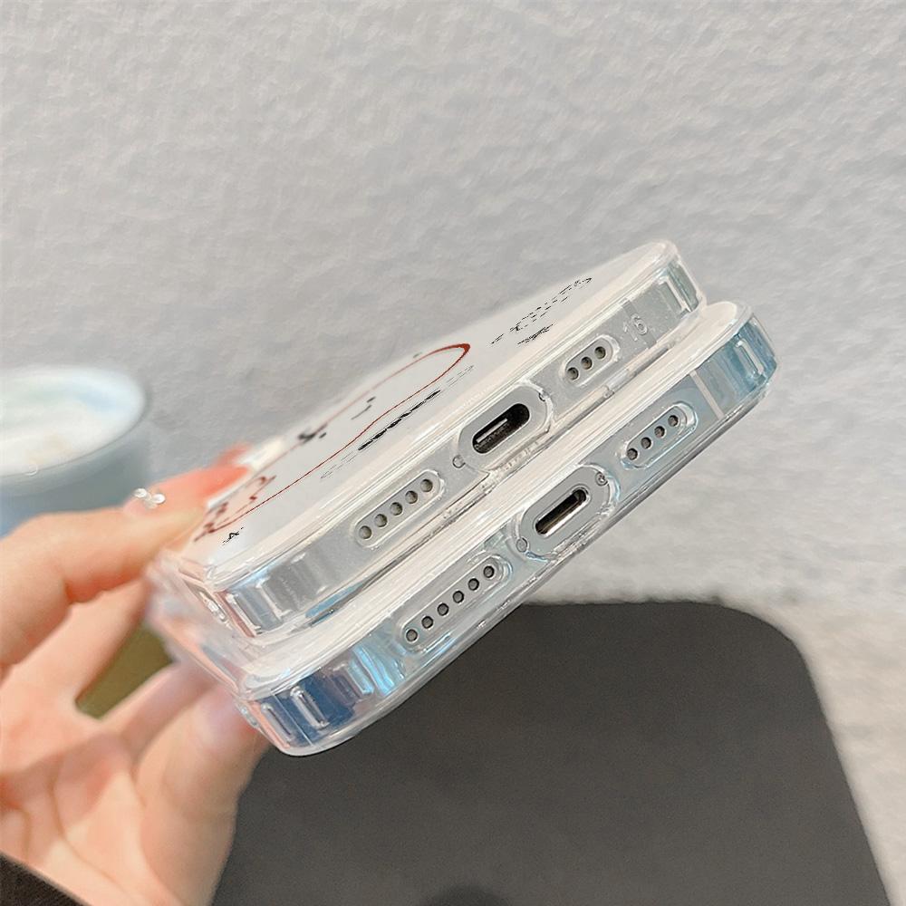 Расписной чехол для телефона для iPhone 12 13 15 16 iPhone 16 12 13 14 15 Pro 14 15 16 Pro Max Полное покрытие Противоударный Защита от отпечатков пальцев Свежий стиль Защитный чехол