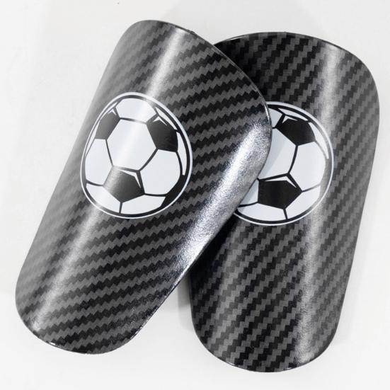 1 пара мини-футбольных щитков для голени, легкие защитные щитки для ног, футбольный узор, миниатюрный футбол, спортивная экипировка для мальчиков и девочек