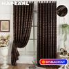 1 PC Modern Kitchen Jacquard Home Curtain Semi-blackout Curtain For Cafe Living Room Window Drapes