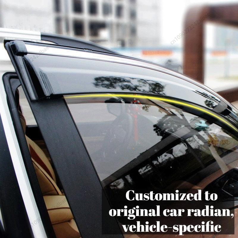 Window Visors (Rain Guards) Rain Deflectors Car Exterior Accessories Compatible For Volvo XC60 2021-2026 Exterior Accessories