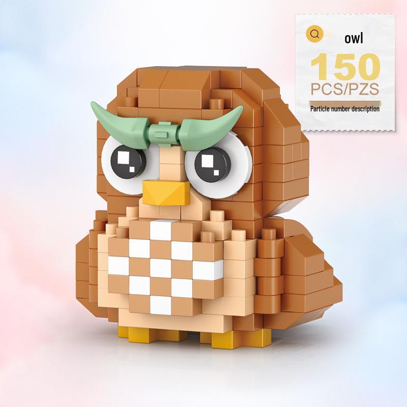 Loz Мини-частицы Зоомагазин Колесо обозрения Сцена Миниатюрные Строительные блоки - Детские игрушки и Рождественский подарок