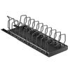 Adjustable Pull-Out Kitchen Organizer: Dish Rack, Pot & Pan Storage, Under-Cabinet & Countertop Holder