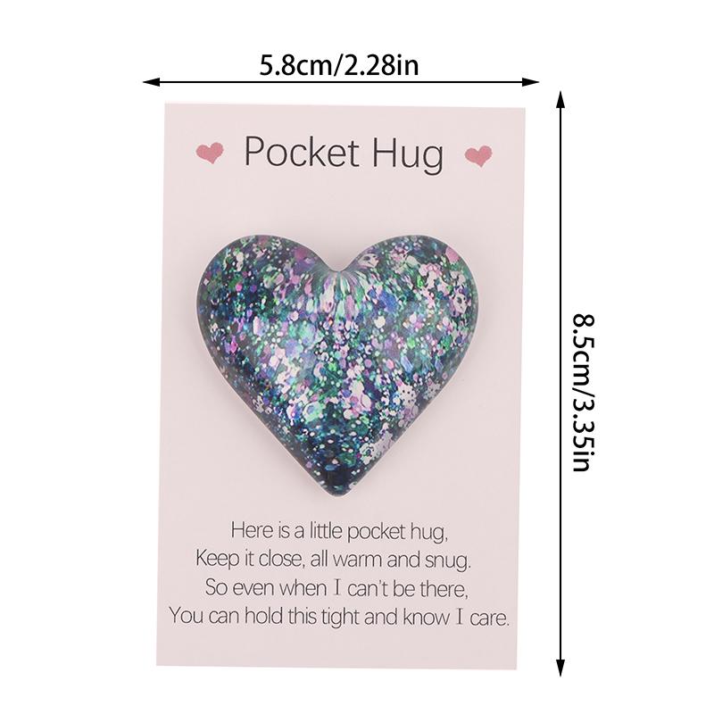 Love Heart Pocket Hug Gift For Couples Valentine’S Day Gift Love Token Expressing Long Distance Thoughts