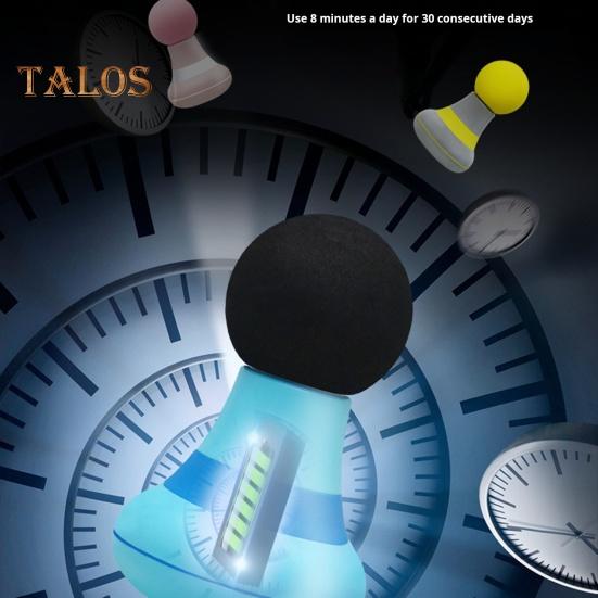 Массажер для глубоких тканей, устройство для массажа мышц, низкий уровень шума, эргономичная ручка, компактный размер, портативный ультра тихий ручной массажер для тела