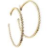 Les Trésors De Lily [L0854] - Серьги-кольца Cristal Plénitude с покрытием из белого золота