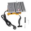 Mini Table Saw Portable Miter Table Saw Bench Electric Cutting Machine for DIY Handmade Woodworking Crafts Aluminum
