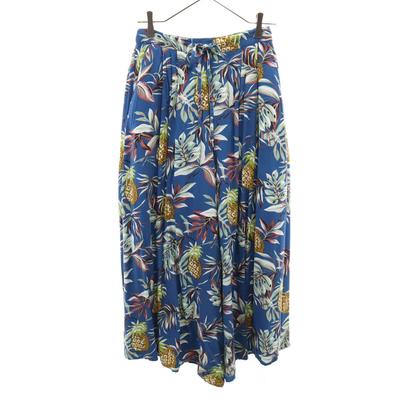 Reyn spooner Брюки гаучо с ананасовым узором M Синий Женские Б/У