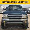 For 1998-2000 Toyota Tacoma Front Bumper Grille Headlight Filler Trim Panels EOA
