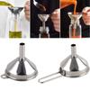 Kitchen Tool Stainless Steel Funnel Wide Mouth Oil Liquid Funnel For Filling Bottles Jars