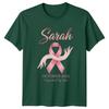 Sarah October 2025 Supported By Love Breast Cancer Awareness Unisexs Unisexs Tee