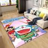 Doraemon Japanese Anime Cartoon Area Rug,Carpet Rug for Living Room Bedroom Sofa Doormat Decoration, Kid Play Non-slip Floor Mat
