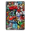 Case for Samsung Galaxy Tab A9+, Smartcase, graffiti