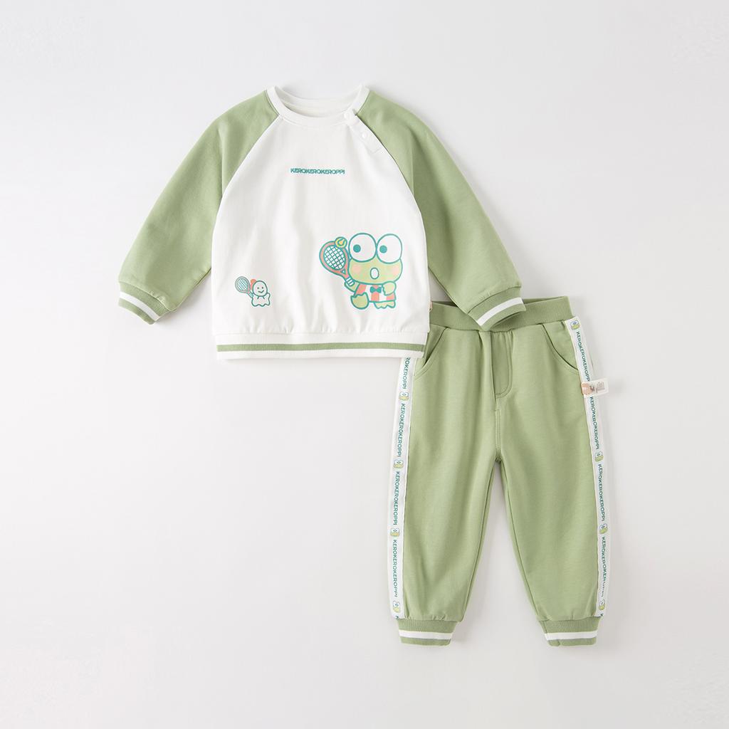 David Bella Children's Set 2025 Spring Dress Boys' Sports Two Piece Set