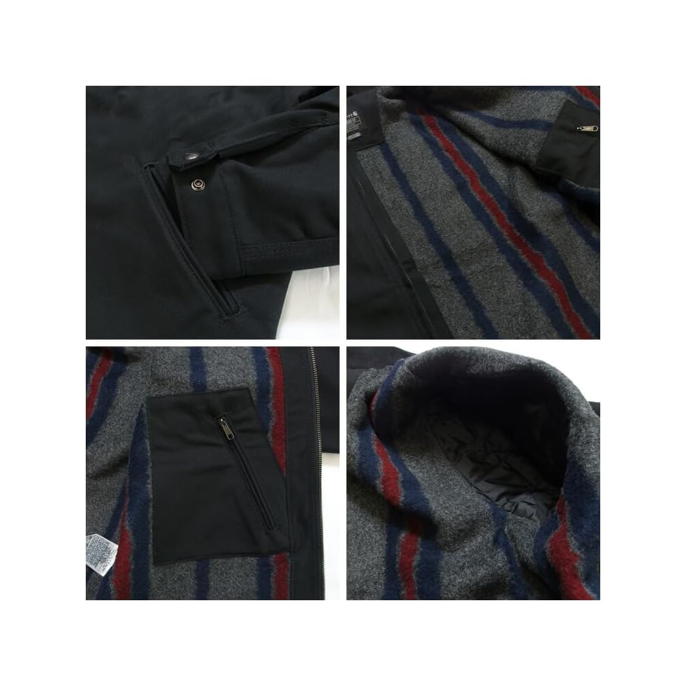 Рабочая куртка Carhartt Detroit Jacket Коричневая Свободного кроя На подкладке из плотного хлопка Размер S