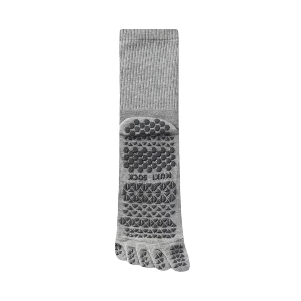 Cotton Yoga Socks Breathable Anti-Skid Floor Sock Sports Men's Five-Toe Socks Indoor Pilates Sock