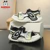 Babudou children's sandals, new summer styles for girls, featuring a non-slip, soft-soled, open-toe design, perfect for the beach; fashionable