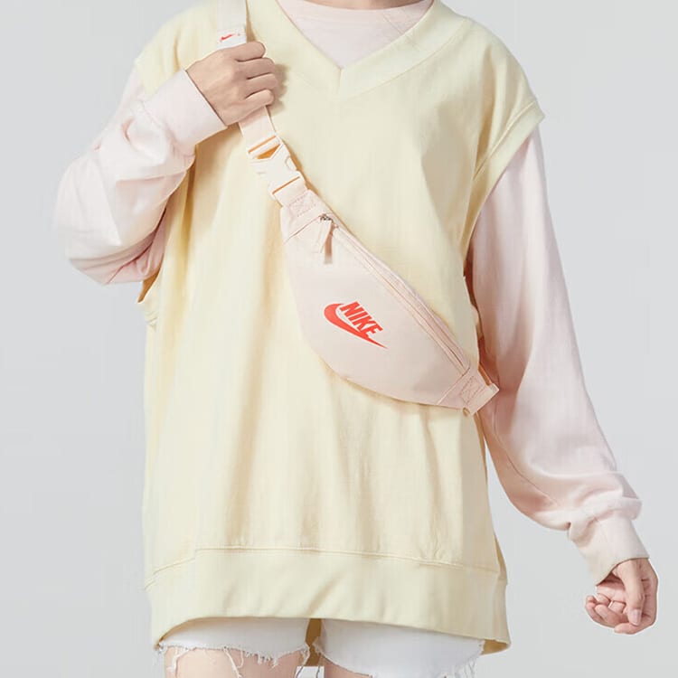 Nike Тканевая поясная сумка Heritage Regular Унисекс Розовый DB0488-838