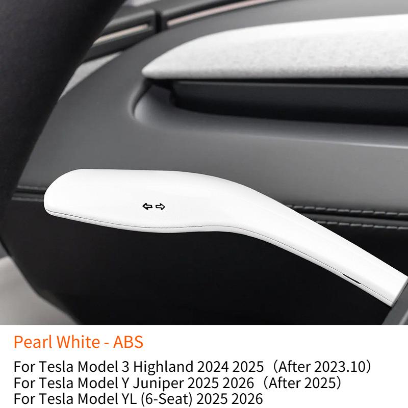 For Tesla Model Y/YL 2026 Steering Wheel Gear Shift Cover Handle Protection Shifter Lever Paddle Shell Model 3 Highland Accessor