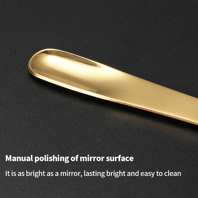 1 шт. кофейная ложка из нержавеющей стали плоская ложка для десерта маленькая кофейная ложка барная ложка креативная ложка для мороженого кухонная посуда