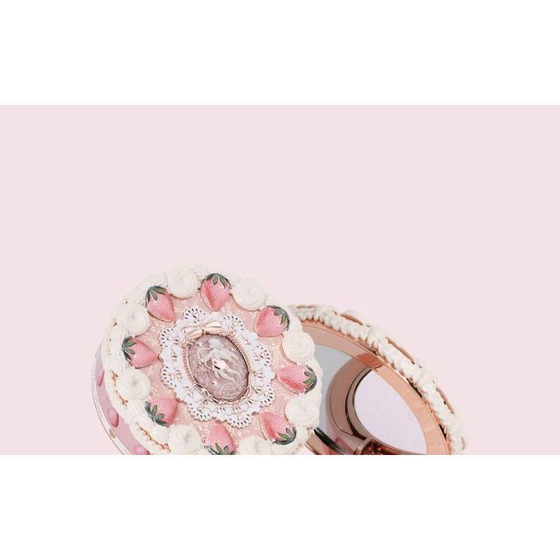 Flower Knows - Прессованная пудра "Клубничный Купидон" - 01 Мягкий лавандовый