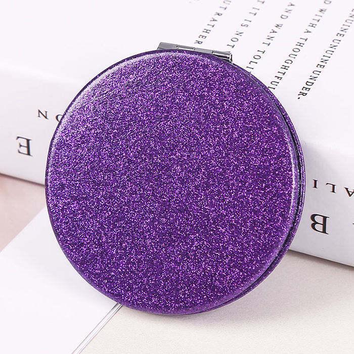 Portable Round Folding Makeup Mirror for Girls