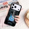 Music Flames Bass Guitar Phone Case For IPhone 17 16e 15 14 13 12 11 Pro Max Air Mini Soft Protective Cover