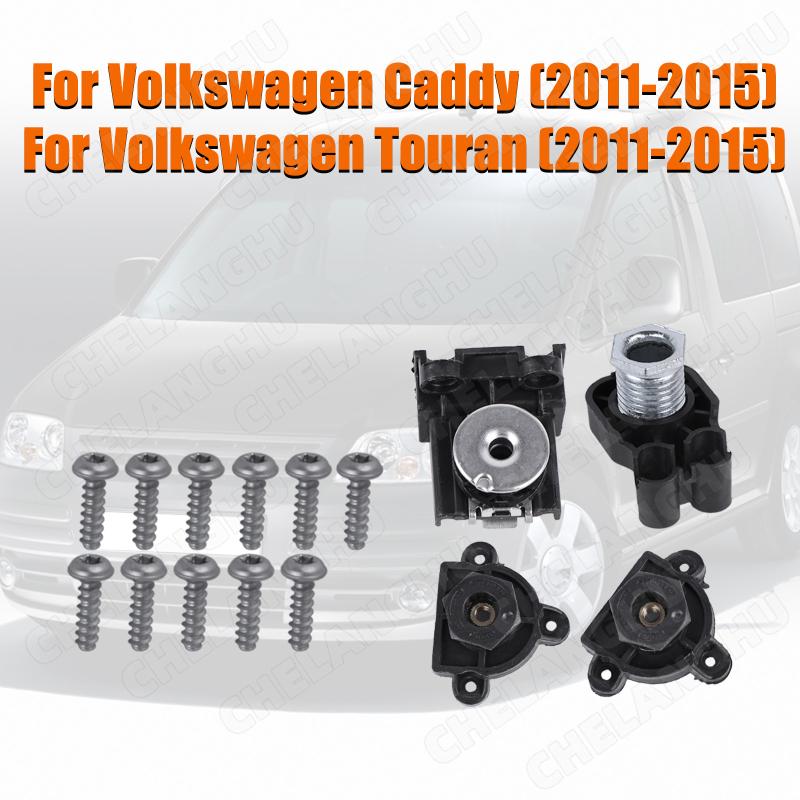 Front Headlight Repair Kit For VW Caddy 2011-2015/ Touran 2011-2015 Car Screw Fittings 1T0998225C 1T0998226C