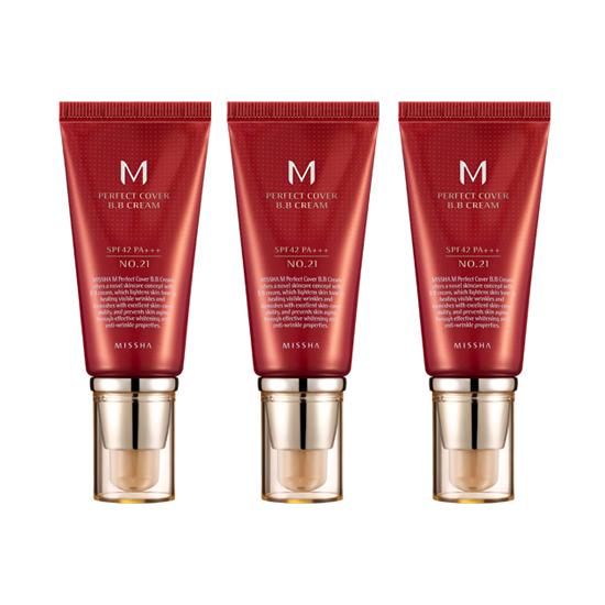 [MISSHA] BB крем с SPF42, экстрактами розмарина и ромашки, №21, 50мл