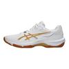 Asics Кроссовки для бадминтона Court Control FF 4 Удобная посадка Поддержка отскока Унисекс Белый Оранжевый 1071A125-100