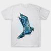 T Shirt Women Mandala Bird Monochromatic Harajuku Print Kawaii Tshirt Summer Short Sleeve Female T-Shirt Top Tee