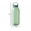KINTO Water Bottle, 500ml, Green, Lightweight, Dishwasher Safe, My Bottle, 20135
