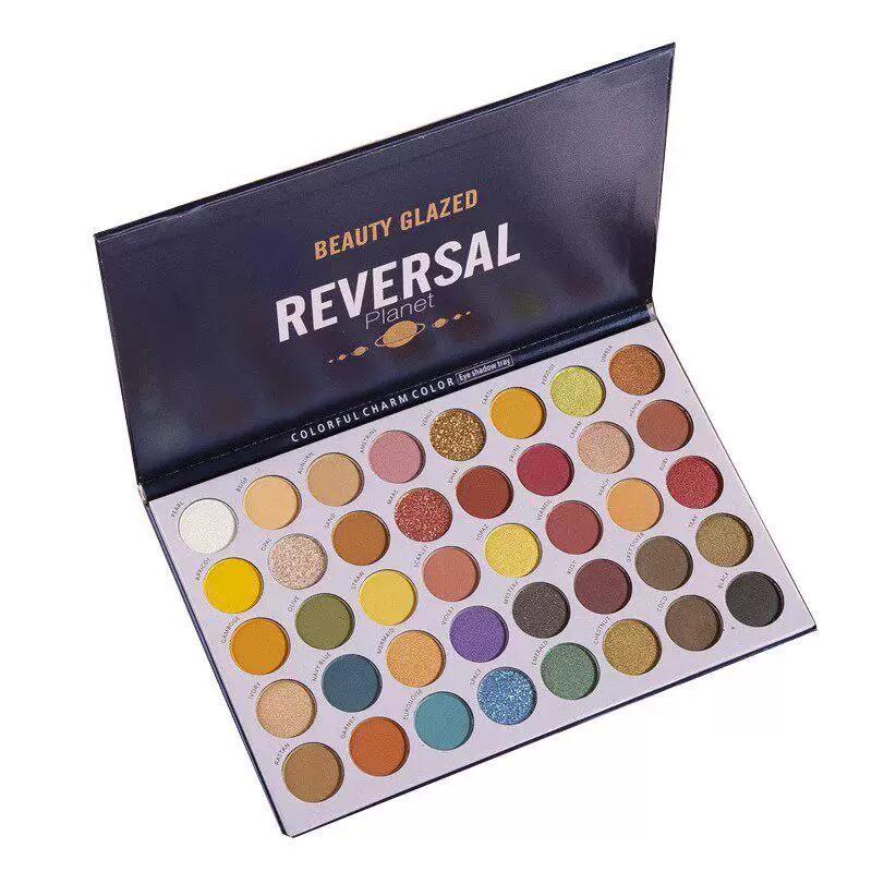 Authentic Makeup Artist's Special Beauty Glazed 40-Color Eyeshadow Makeup Set for Beginners Multi-Color Eyeshadow Palette