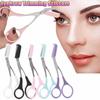 3 шт. Нержавеющая сталь с расческой триммер для бровей ножницы для подравнивания бровей нож для подравнивания и придания формы бровям