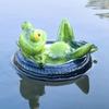 Resin Animal Sculpture Cartoon Floating Pond Ornament Funny Miniatures Figurine  Desk