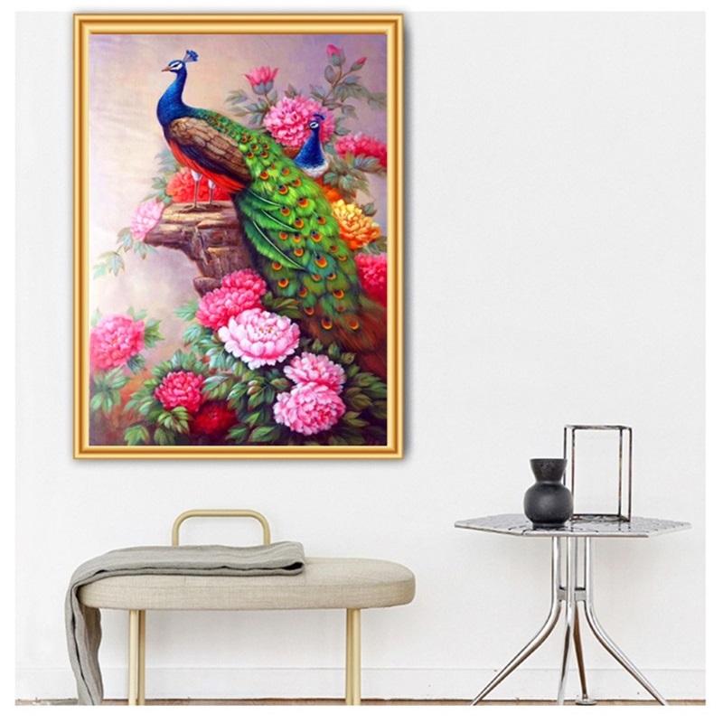 Полный круглый дрель Алмазная картина Вышивка крестом 5D Алмазная мозаика Вышивка Мозаика Картина Домашний декор стены