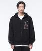Artistwear [Atw X Twoface] Худи на молнии Space Out_Bk