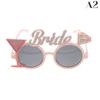 Bride & Groom Funny Groom Bride Glasses Bachelor Party Eyeglasses Photo Props Wedding Party Decoration Wedding Supplies