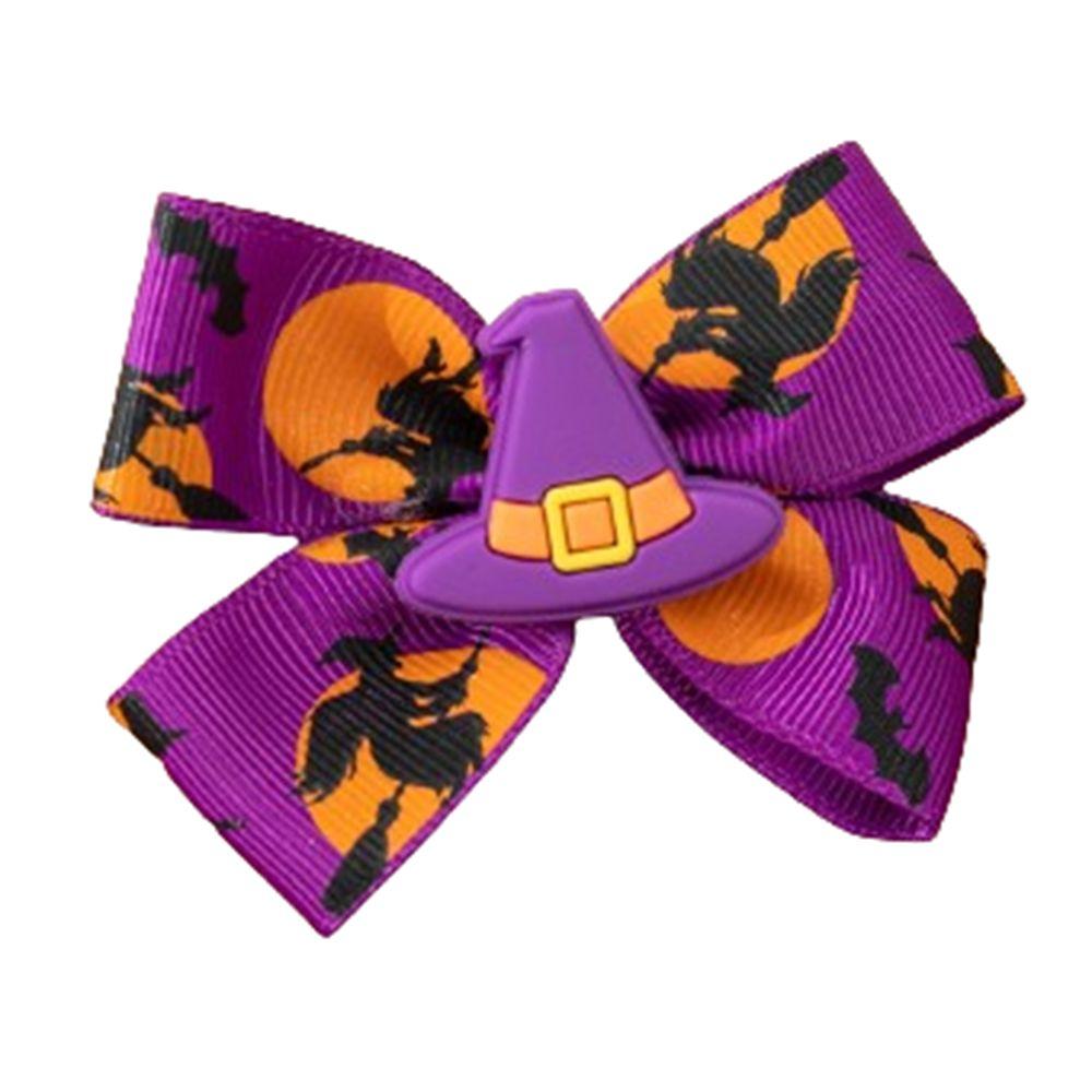 Заколка для волос в виде глазного яблока и тыквы, забавная заколка для волос в виде летучей мыши и утконоса, модная заколка для волос в виде банта на Хэллоуин для вечеринки