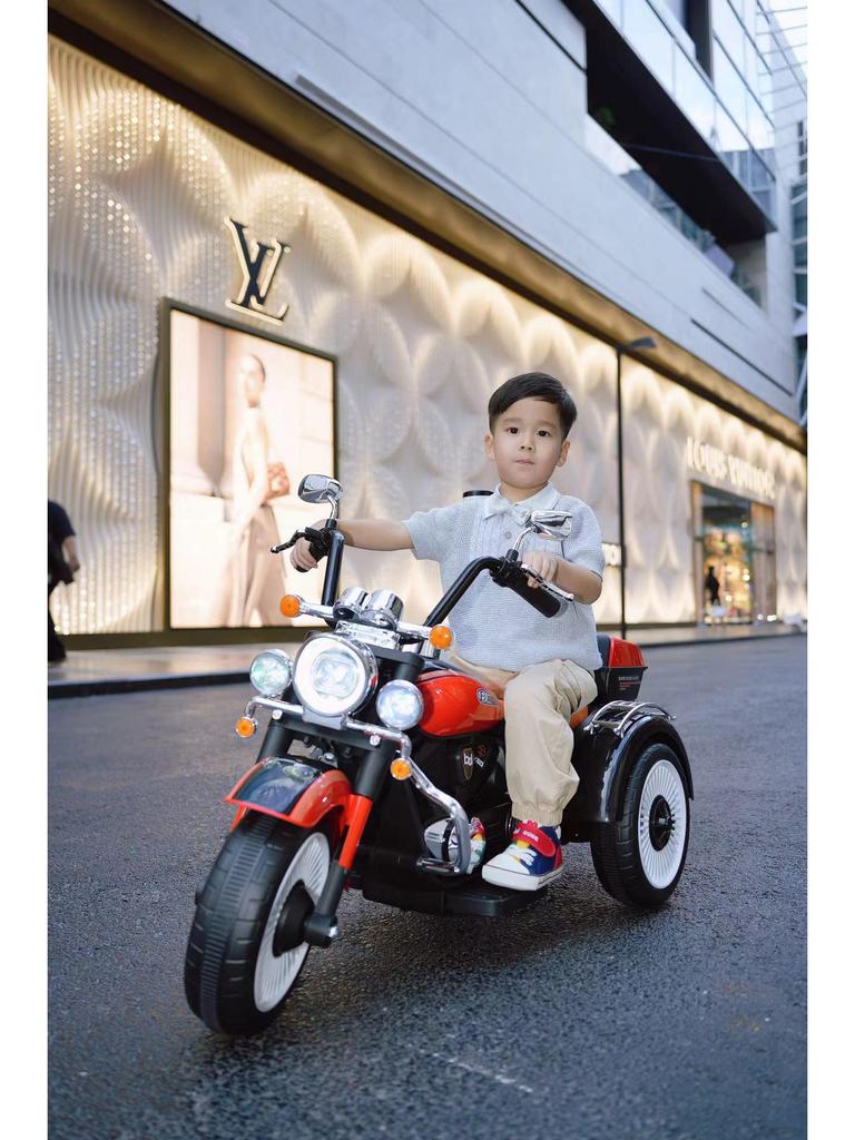 Детский электрический мотоцикл в стиле Харлей от Beiduoqi
