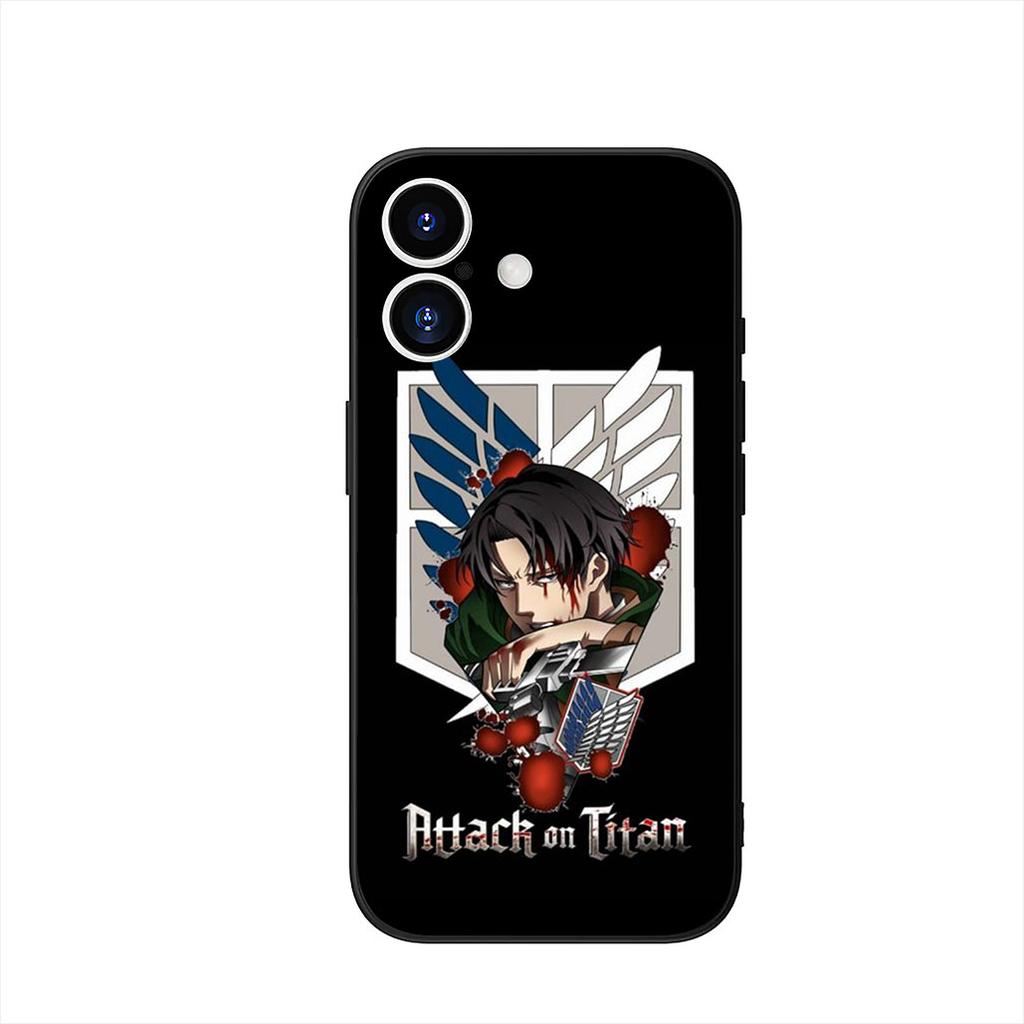 Чехол для телефона Eren Jaeger levi Атака титанов для Samsung Galaxy S25 S23 S22 S24 FE Ultra Plus A56 A05 A06 A15 A16 A57 S7 Edge