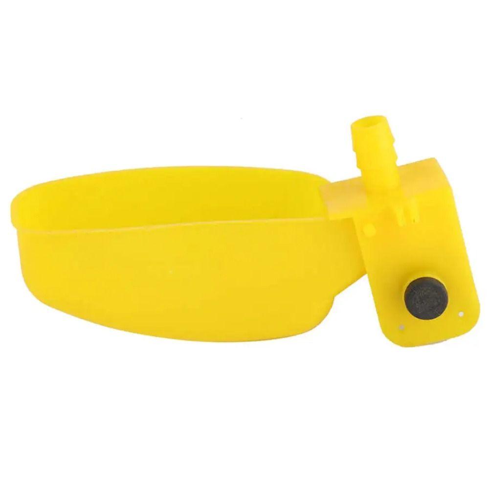 12Pcs Automatic Bird Waterer Feeder Plastic Drinking Cup Bowl Quail Drinking Bowl  Quail