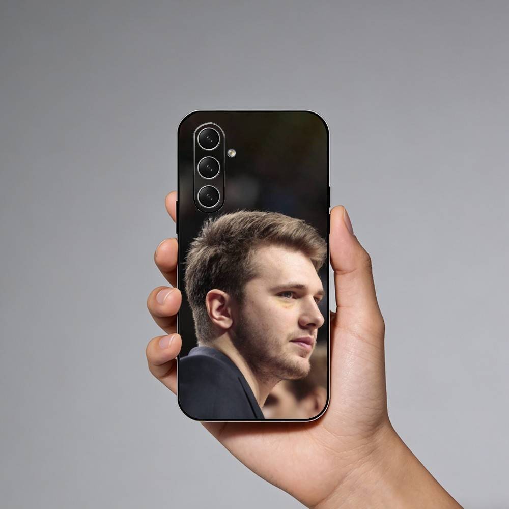 Чехол для телефона Basketball L-Luka D-Doncic 77 для Samsung Galaxy A73,21,22,32,71,53,52,51,80,5G Мягкий черный чехол