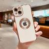 Роскошный модный мягкий чехол с покрытием для iPhone 15 14 13 12 11 Pro Max, силиконовый противоударный защитный чехол с гальваническим покрытием