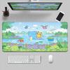 HD Printing P-pokemon Gengar Shaymin Rubber Non-slip Mousepad Computer Game Desk Mat  Gaming Cabinet Keyboard Extended Table Pad