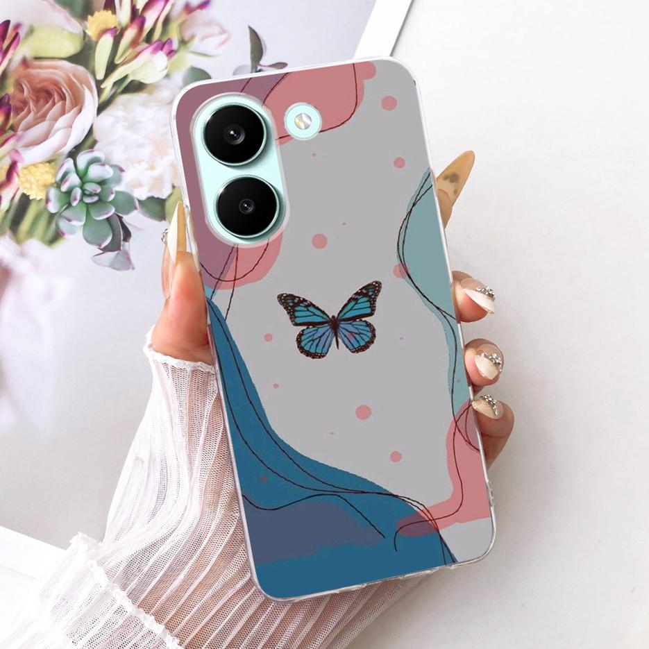 For Xiaomi Poco X8 Pro 5G Case Cute Cat Peacock Painted Cover Soft Slim Phone Case For Xiaomi Poco X8 Pro Max PocoX8 Pro 5G Bags