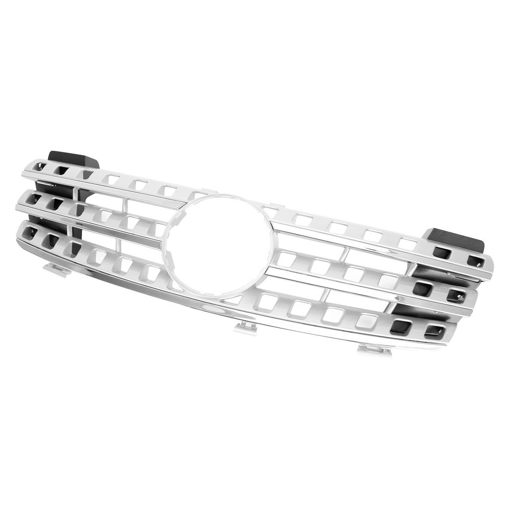 Передняя решетка радиатора подходит для Mercedes-Benz ML-Class W164 2005-2008 Хром